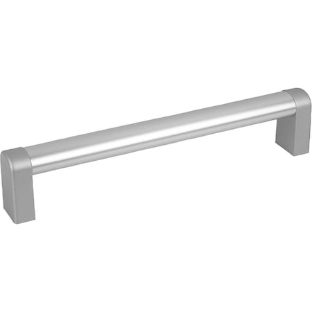 Kipp Tubular Handle A=200, L=220, H=65, Aluminum Natural Anodized, Comp:Polyamide Comp: Alu Color, D=M08 K0211.1200081